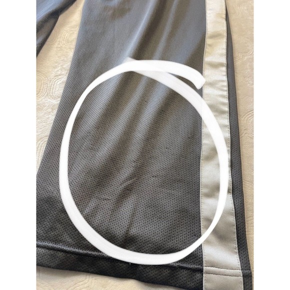 Nike Gray Sweatpants with White Stripes - Picture 13 of 15